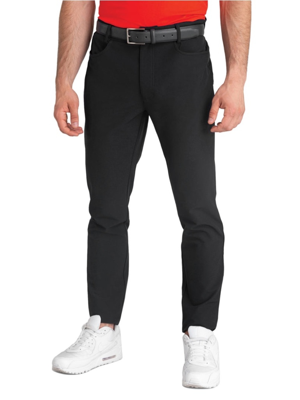 Calvin Klein Golf Genius Trousers Black Size 32W 31L 32/31 Men’s - Picture 2 of 6